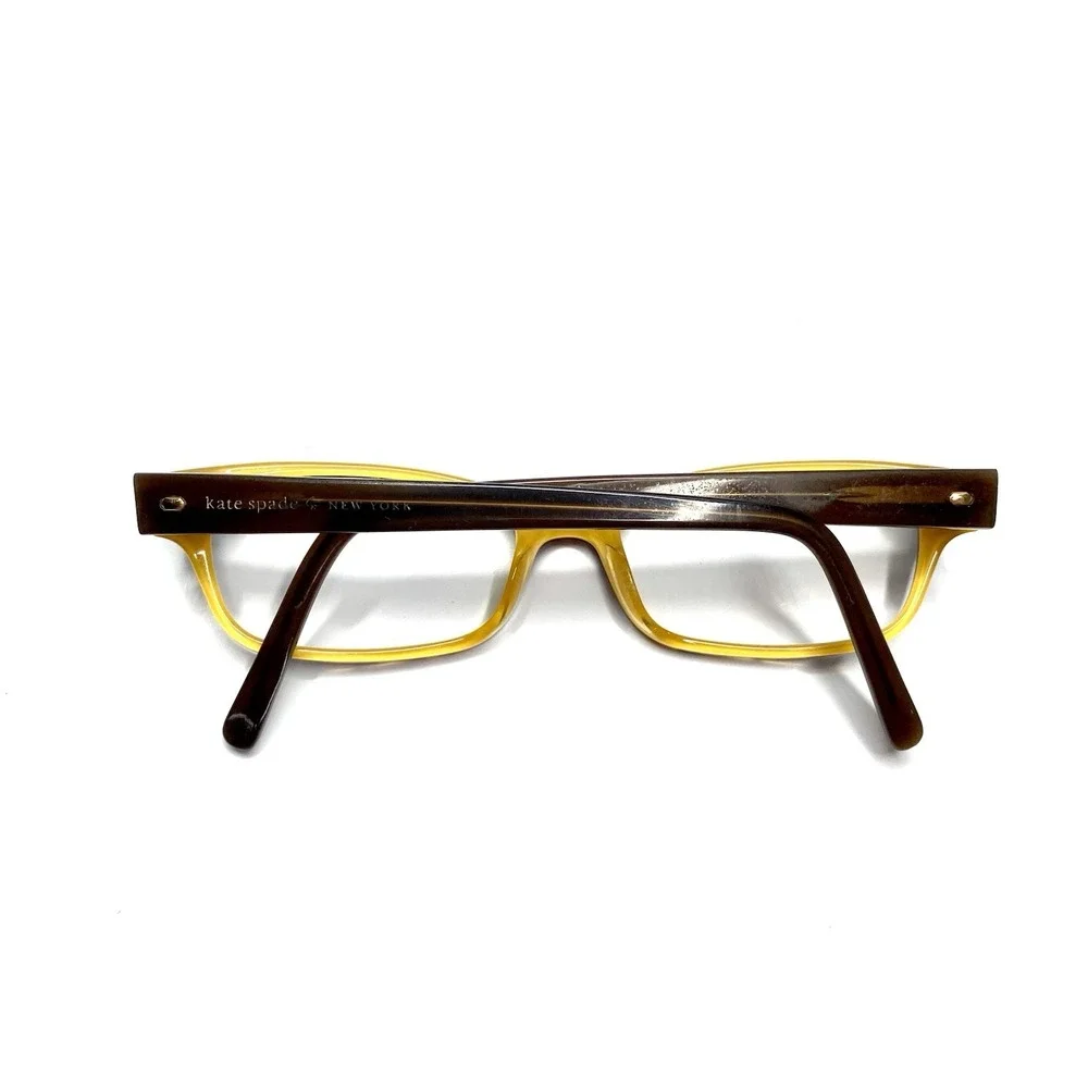 Kate Spade NY Brown Tortoise Rectangular Glasses LucyAnn 0JMD 49 16 135
